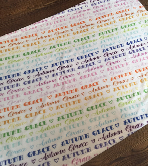 Baby Blanket-Rainbow Blanket-multi