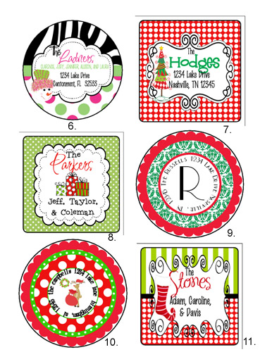Christmas Labels-You choose!